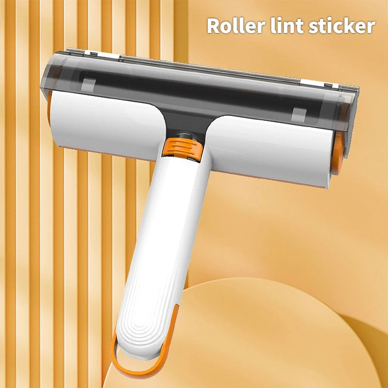 Hair remover roller used on clothing