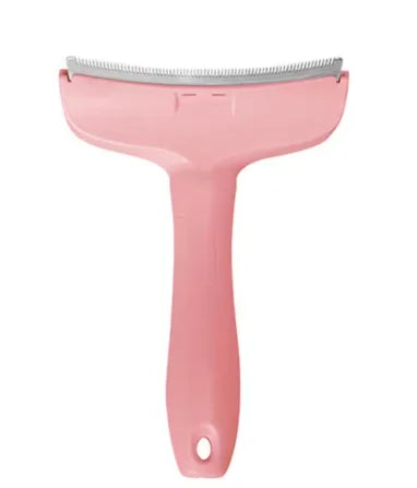 Loose fur removed using the deshedding brush